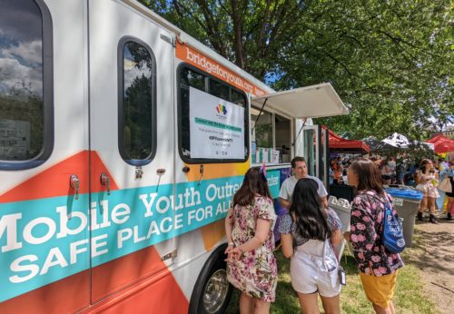 The Bridge for Youth at Twin Cities Pride Festival 2022